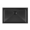 Whitehaus 16 Gauge Sgl Bowl Matte Textured Dual-Mount Sink Set, Matte Blk WHNPL2918-MBLK - alternate 3